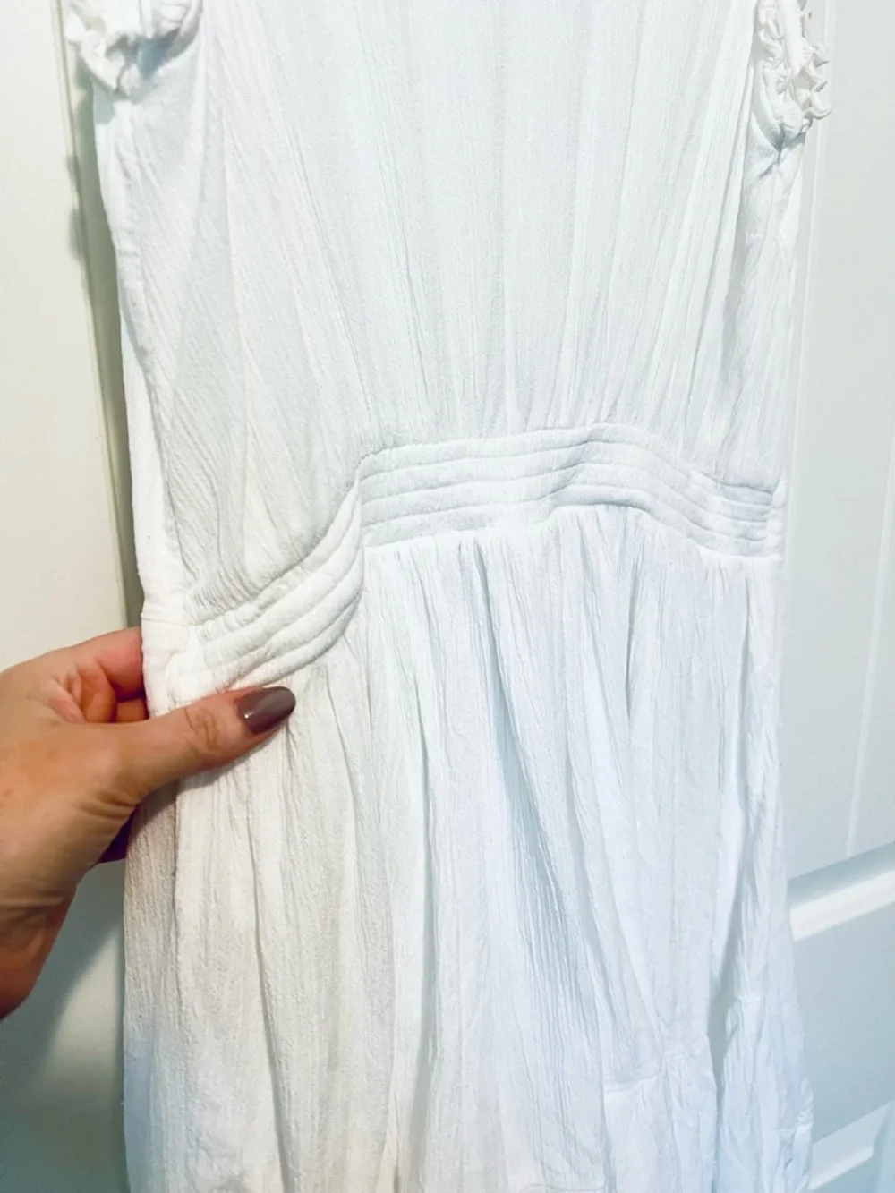 O’Neill White Sleeveless Sundress - Small - Picture 4 of 5